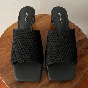 Vivaia Open-Toe Mules  - size US 6 / EU 36